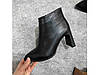 Жіночі демісезонні ботильйони ShoesBand Чорні натуральні шкіряні всередині байка 36 (23,5 см) (S27091д), фото 2