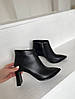 Жіночі демісезонні ботильйони ShoesBand Чорні натуральні шкіряні всередині байка 36 (23,5 см) (S27091д), фото 4