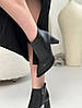 Жіночі демісезонні ботильйони ShoesBand Чорні натуральні шкіряні всередині байка 36 (23,5 см) (S27091д), фото 7