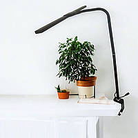 Настільна лампа на струбціні 28W у чорному кольорі SM 507
