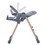 Стілець для годування El Camino CRAFT ME 1115-W Gray Сірий, фото 3