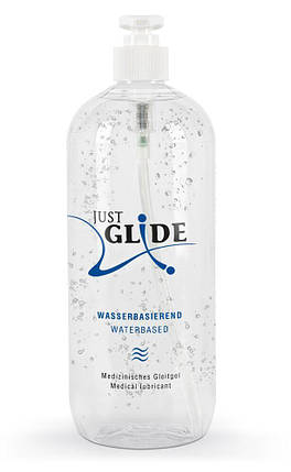 Лубрикант Just Glide 1000 мл на водній основі. Германия, фото 1