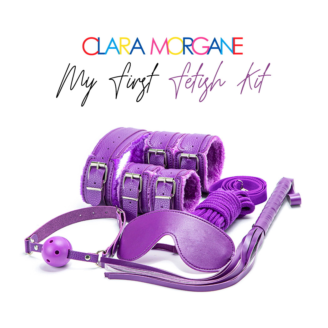BDSM набор Clara Morgana My First Fetish Kit Purple