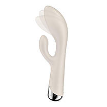 Вібратор-кролик Satisfyer Spinning Rabbit 1 Beige, фото 2