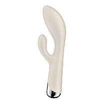 Вібратор-кролик Satisfyer Spinning Rabbit 1 Beige, фото 3