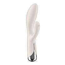 Вібратор-кролик Satisfyer Spinning Rabbit 1 Beige, фото 5