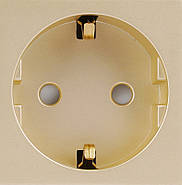 Механізм WiFi розетки 1DAL | Золото, З/К + Шторки (86-WF1F-GD), фото 3