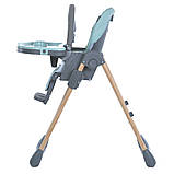 Стільчик для годування El Camino CRAFT ME 1115-W Mint М'ятний, фото 4