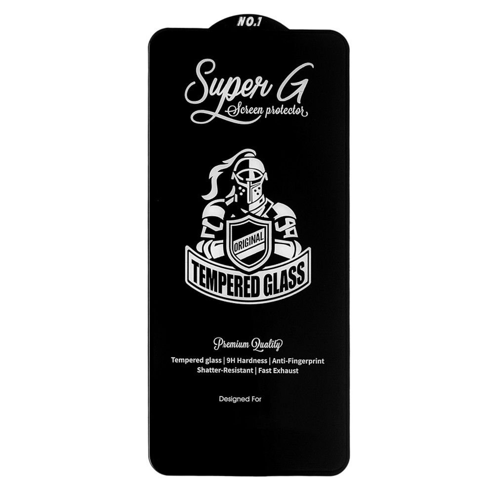 Захисне скло Super-G Anti-Static Full Glue 2.5D для Xiaomi 13 / Xiaomi 14, Black, фото 1