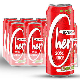 Лимонад з Вишневим соком 20% , Без цукру Ever Aid Zero Sugar Cherry 500мл , Україна