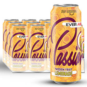 Лимонад Маракуя без цукру Ever Aid Zero Sugar Passion Fruit 500мл , Україна