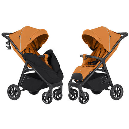 Прогулянкова коляска Carrello Bravo CRL-5512 Amber Orange NF Помаранчева, фото 1