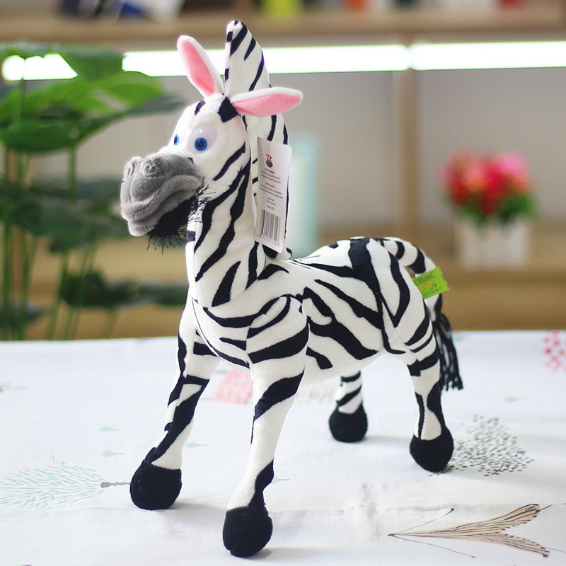 М'яка іграшка Зебра Марті з Мадагаскар, фото 1