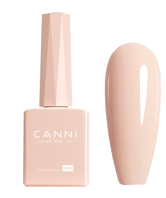 Гель-лак Canni Hema Free №9121, 9 мл (Cashmere)