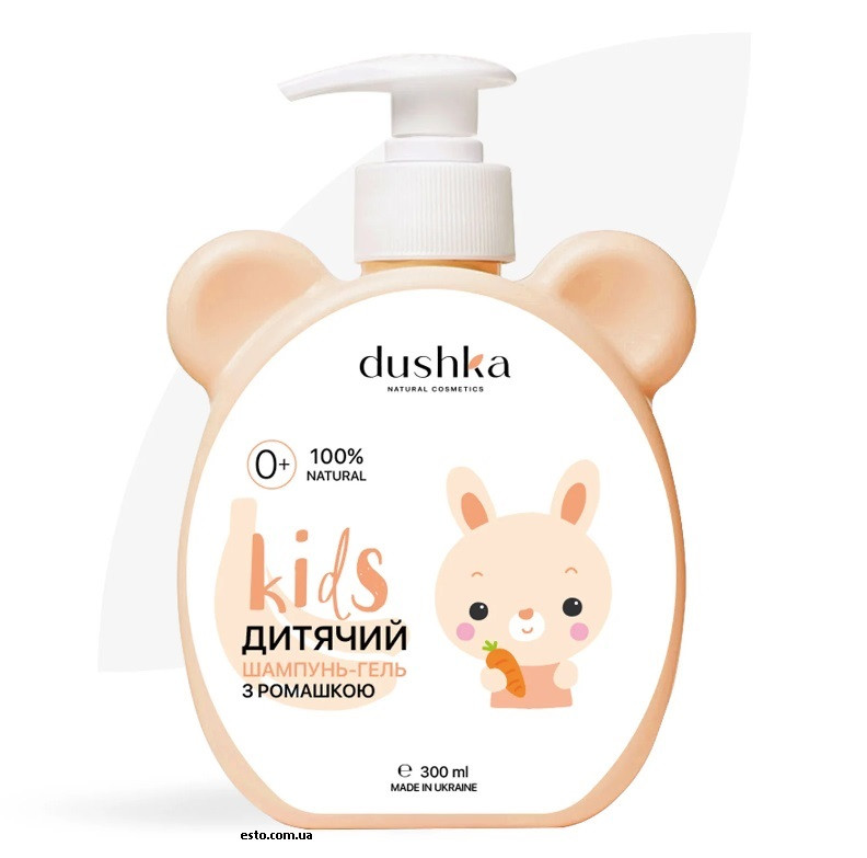 Дитячий шампунь-гель Dushka Ромашка 300 мл