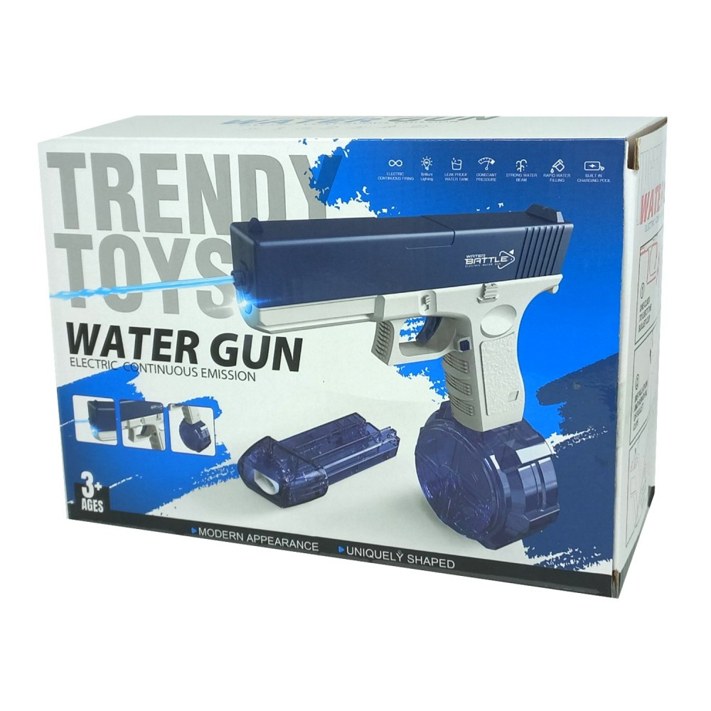 Водний пістолет автоматичний WATER GUN CY044, акумулятор, USB зарядний