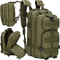 Військовий тактичний рюкзак Trizand Military Olive XL 38 л (8920)