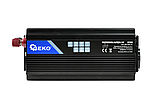 Перетворювач напруги GEKO 24V/230V 500/1000W, фото 6