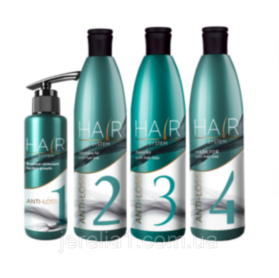 PRESENT Комплекс проти випадіння волосся Hair System 1-4, Джерелія Jerelia, фото 1