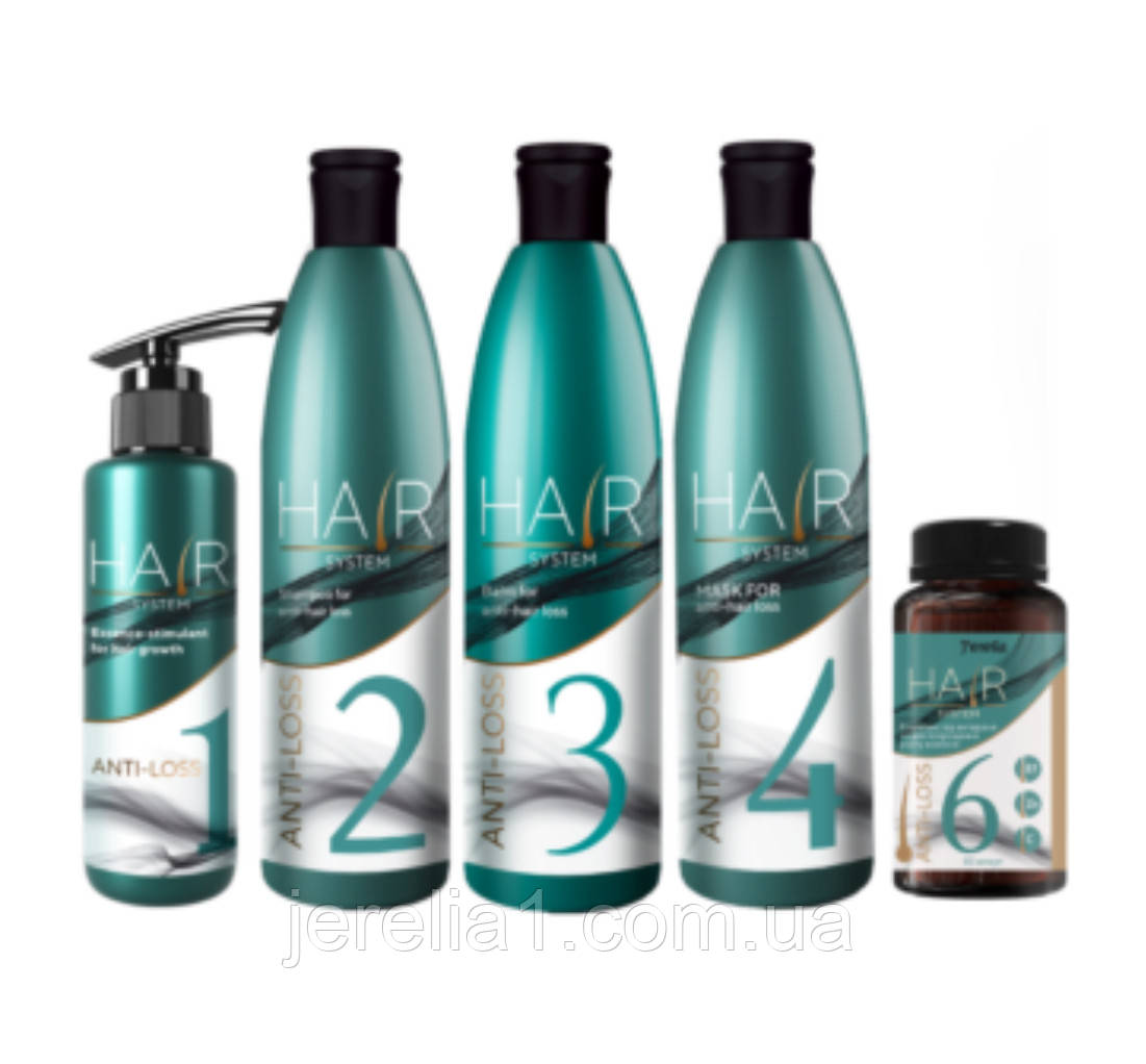Комплекс проти випадіння волосся Hair System БЕЗ СИРОВАТКИ, Джерелія, фото 1