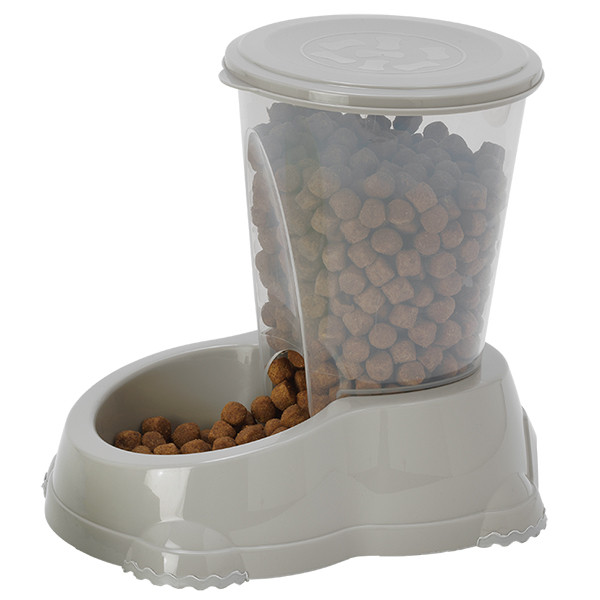 Автоматична годівниця для собак і котів Moderna Smart Snacker 1.5л теплий сірий (H141330), фото 1