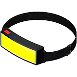 Налобний ліхтар BL F007 COB+USB charge | Ліхтарик на голову акумуляторний LED ліхтарик на лоб, фото 7