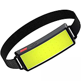 Налобний ліхтар BL F007 COB+USB charge | Ліхтарик на голову акумуляторний LED ліхтарик на лоб, фото 9