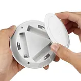 Світлодіодний сенсорний підсвічувальний нічник із пультом LED light / Набір бездротових ламп 3 шт., фото 6