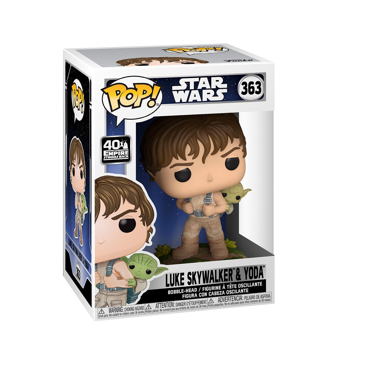 Фігурка FUNKO POP! - Люк з Йодою (star wars)