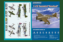 P-47D Thunderbolt Razorback. Модель літака у масштабі 1/72. HOBBY BOSS 80283, фото 4