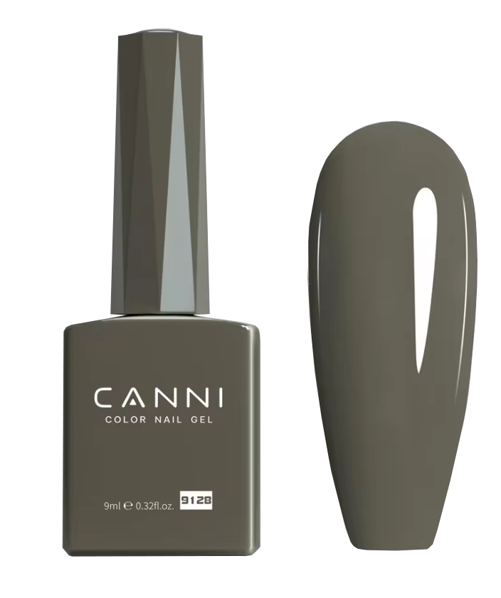 Гель-лак Canni Hema Free №9128, 9 мл (Smokehouse)