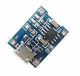 TP4056 Модуль заряду Li-ion акумуляторів, Mini USB акб, фото 4