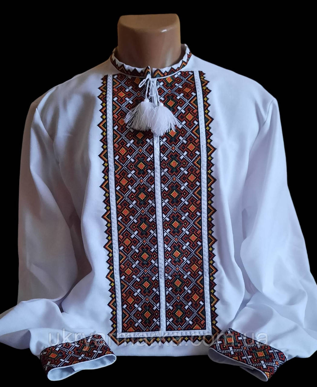 Вишукана вишита сорочка для чоловіка   "Тернопіль"