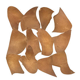 Шкіра натуральна Крейзі Хорс у шматках т.1,4-1,6 мм колір карамель