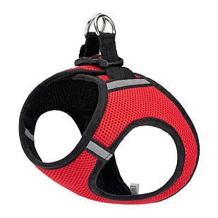 Шлея KARELINE з сітчастого нейлону, з пластиковою пряжкою та світловідбивальними елементами  L 430-480 мм