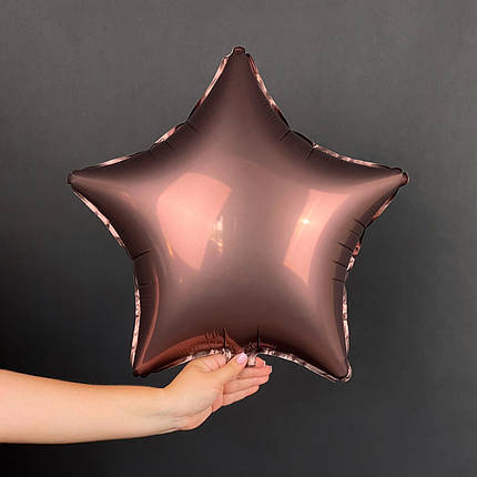 18" FLEXMETAL-ФМ 078 ЗІРКА Сатин Коричнева | Brown, фото 2