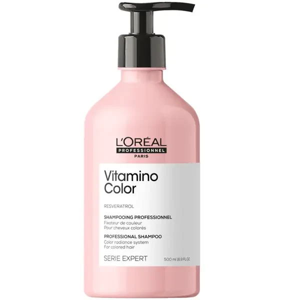 Шампунь для фарбованого волосся L'Oreal Professionnel Serie Expert Vitamino Color Shampoo 500ml, фото 1
