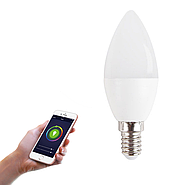 WIFI автоматизація освітлення 1DAL LightKit WF10 | Камера з датчиком руху + RGB-лампочка Е14 | APP "Tuya", фото 5