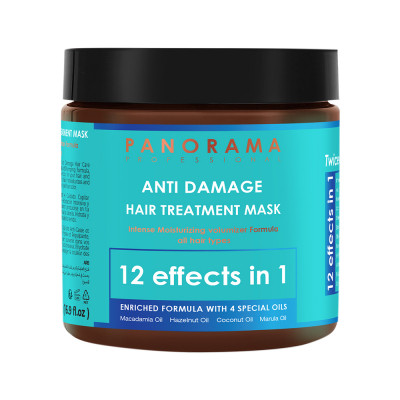 Маска для волосся PANORAMA "Захист від пошкоджень", 500 мл, фото 1