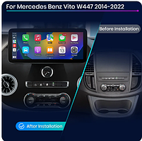 Junsun 4G Android магнітолу для Mercedes Benz Vito W447 2014 2015-2022 4G