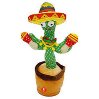 Музична інтерактивна іграшка — повторюшка "Кактус" арт. M 49115