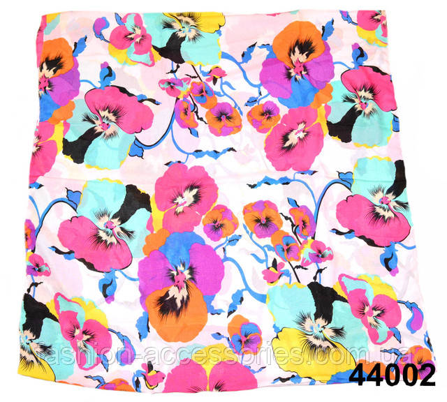 Снуд шифоновий з маками 2