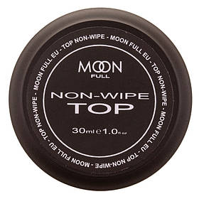 Топ для нігтів без липкого шару Moon Full Top Non-Wipe прозорий, 30 мл