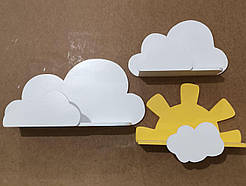 Полиці хмарки №2 (комплект 3 шт)