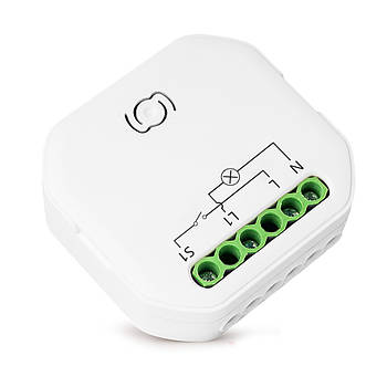Розумне реле освітлення 1DAL | Одноканальний Wi-Fi + BLE вимикач smart (SW101N)