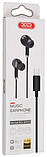 Дротові навушники XO EP23 music earphone Type-C штекер чорні, фото 2