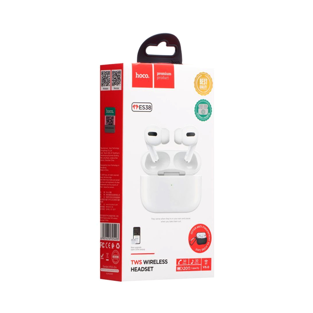 Навушники Bluetooth HOCO EW04/ES38 TWS бездротові, білі