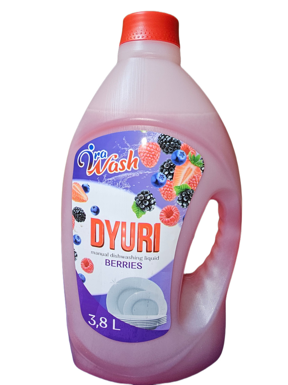 Средство для мытья посуды Dyuri  малина 3.8 л 4820230570380