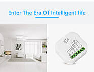 Розумне реле освітлення 1DAL | Двоканальний Wi-Fi + BLE вимикач smart (SW201N), фото 7