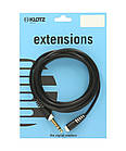 Подовжувач для навушників KLOTZ AS-EX3 EXTENSION CABLE BLACK 3 M, фото 4